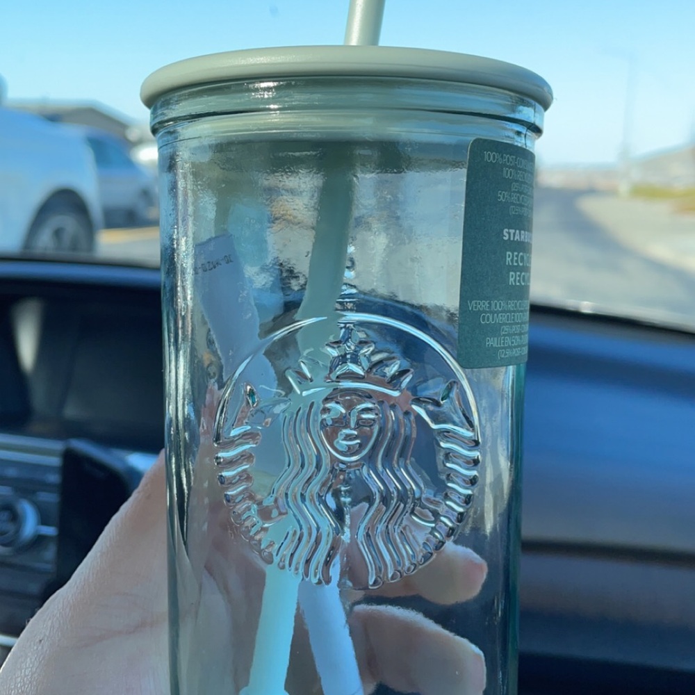 Starbucks Recycled Glass Mug 16oz